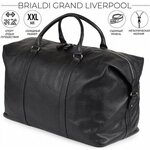 Дорожная сумка Brialdi Grand Liverpool Relief black Черный - изображение
