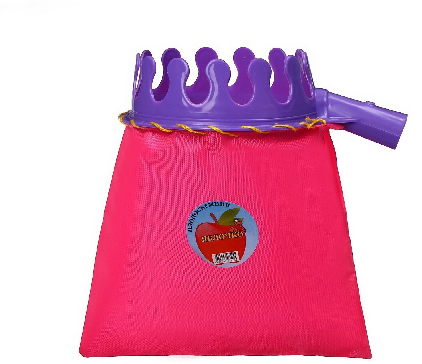 Плодосборник с мешком под черенок 24 мм цвет микс «Яблоко»
