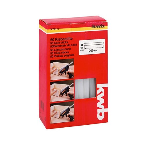 Стержни клеевые kwb 11х200мм 50шт 6237₽