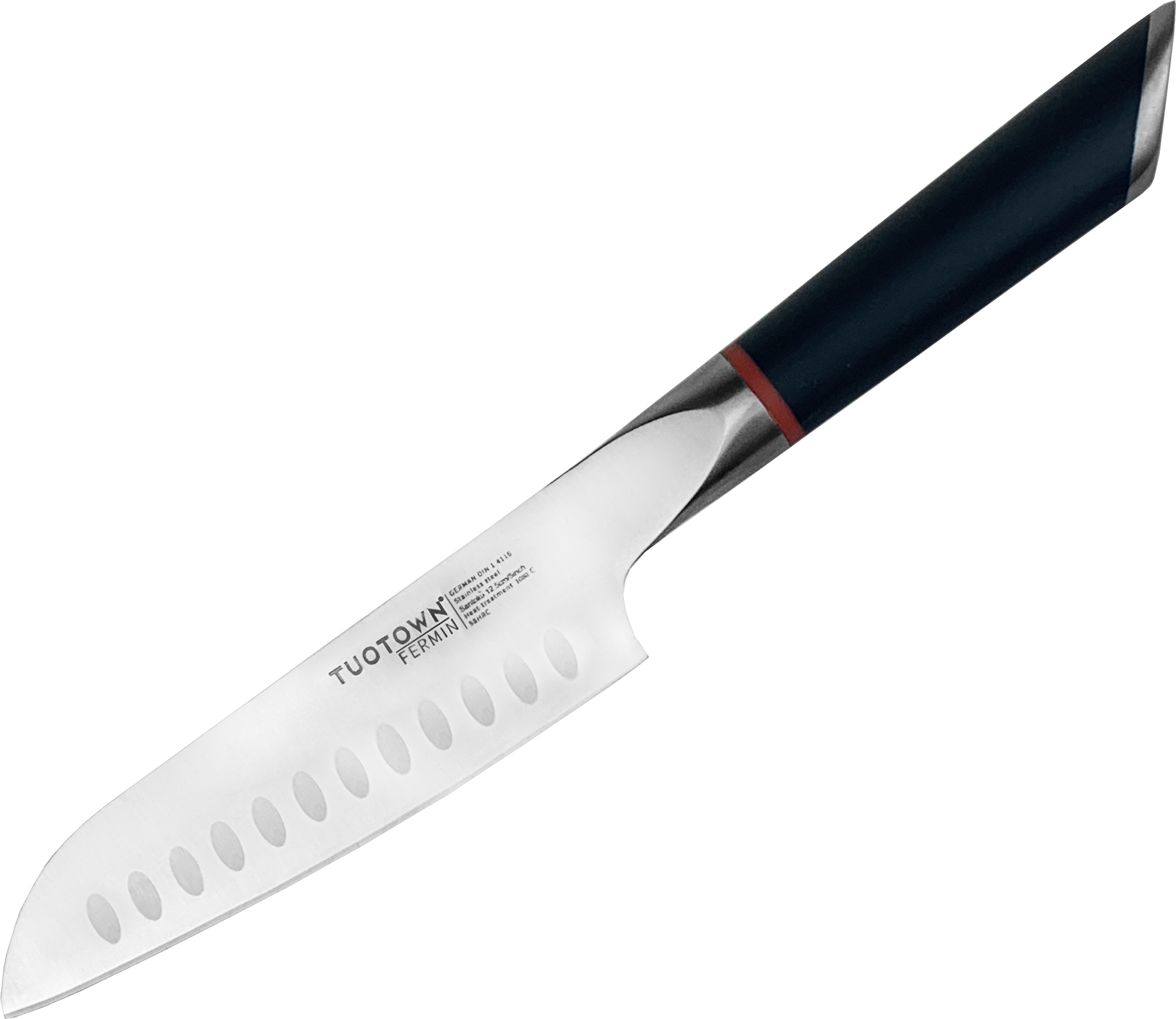 Кухонный нож малый Сантоку TUOTOWN, серия FERMIN