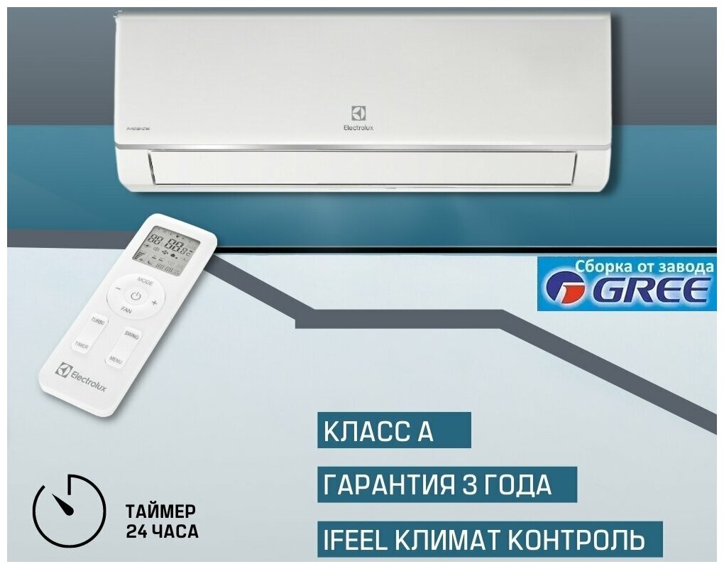 Сплит-система ELECTROLUX EACS-07HAV/N3_22Y - фотография № 9