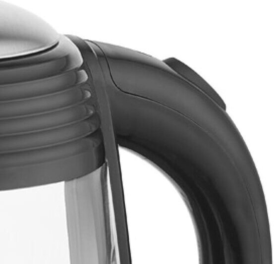 Чайник ENERGY E-251 (1.7л) стекло, пластик цвет черный - фото №4