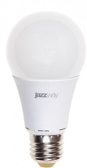 Jazzway Лампа светодиодная (LED) «груша» d60мм E27 240° 7Вт 220-230В матовая нейтральная холодно-белая 4000К