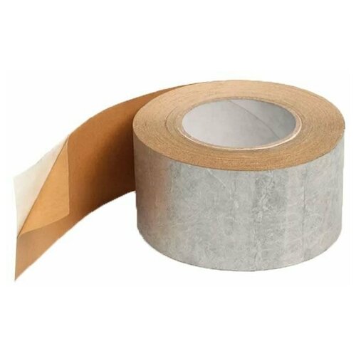 Tyvek лента металлизированная односторонняя для герметичных перехлестов Metallized Tape