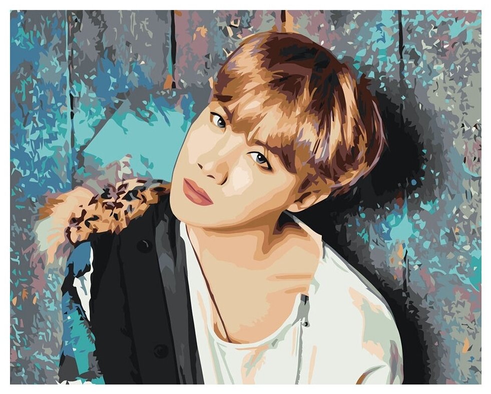 Картина по номерам «Корейская K-POP группа BTS Джей-Хоуп 2», 40x50 см, Живопись по Номерам