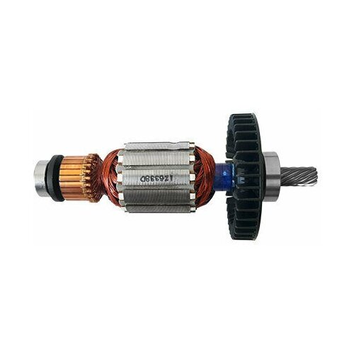 Ротор (якорь) Makita LS0714, LS0714F в сборе для пилы (оригинал) 510061-7 винт m6x10 для пилы торцовочной makita ls0714fl