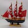 Корабль Санкт-Петербург, "алые паруса", 20 см