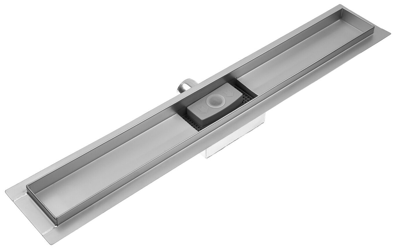 Трап для душа Ore Drain H1 универсальный затвор 600 мм нержавеющая сталь - фото №5