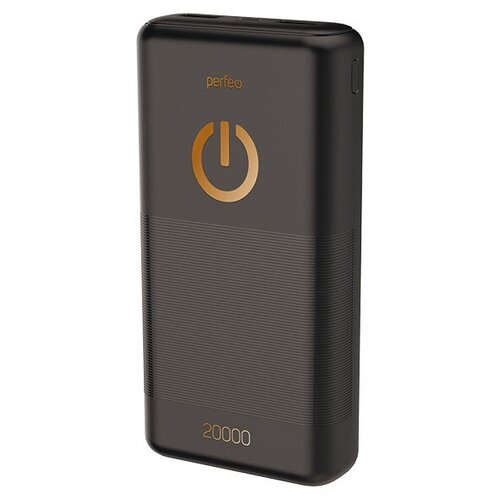 фото Внешний аккумулятор perfeo powerbank 20000mah black pf_b4298