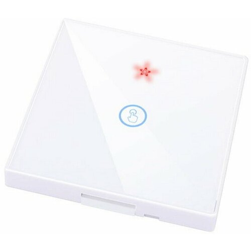 Сенсорный беспроводной выключатель 1-канальный RF 433Mhz белый, SRF1W