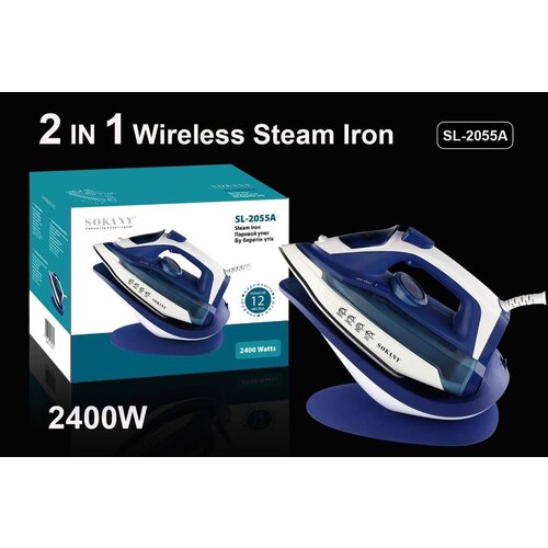 Утюг паровойSL-2055Aдля таких тканей как бархат шелк войлок и многих другихSPRAYINGмощность 2400Втсиний 335000₽
