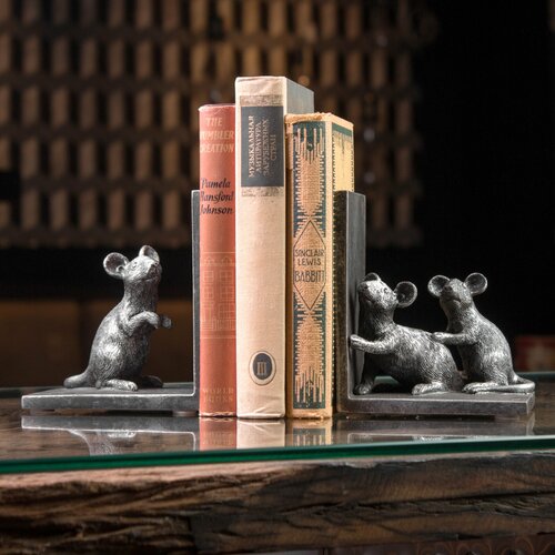 Набор из 2-х держателей для книг Bookend Mice 15570₽