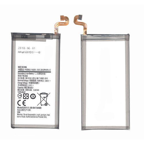 Аккумуляторная батарея EB-BA730ABE для Samsung Galaxy A8 Plus 2018 A730F 3500mAh аккумулятор samsung eb ba530abe для samsung galaxy a8 2018