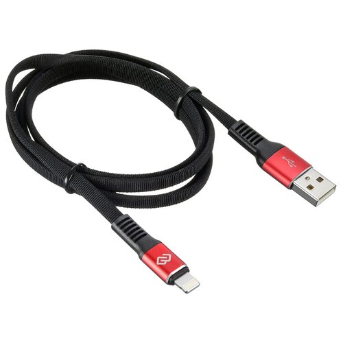 Digma Кабель microUSB 1.2м Digma 1080388 плоский черный