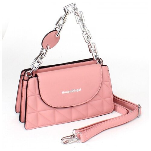 фото "сумка женская искусственная кожа jq-2027, 2отд, плечевой ремень, розовый sale 235894" adelia