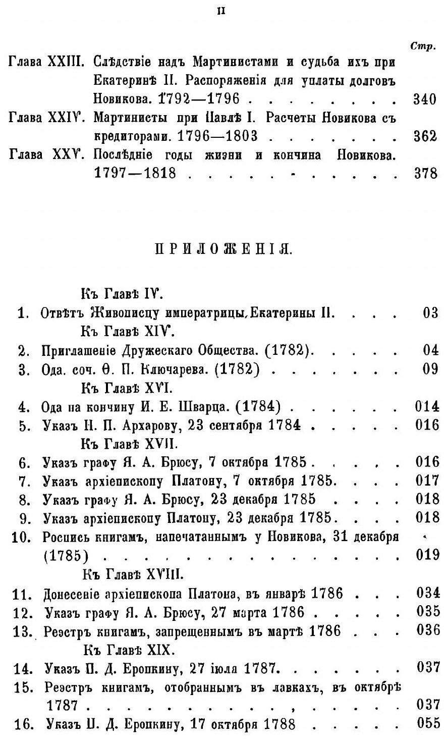 Новиков и московские мартинисты