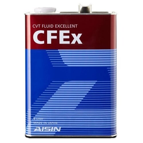 Масло Трансмиссионное Aisin Cvt Fluid Excelent Cfex 4l Aisin арт. CVTF7004