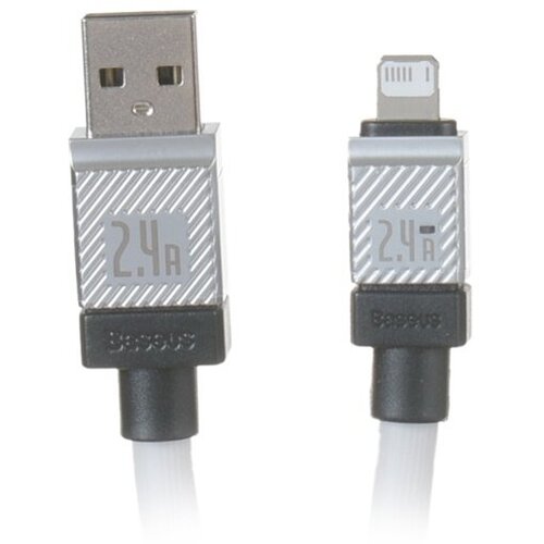 Аксессуар Baseus CoolPlay Series USB - Lightning 2.4A 1m White CAKW000402