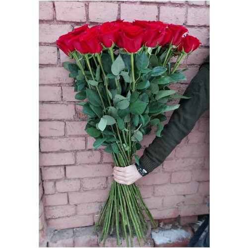 Розы метровые 51 шт арт.11191 - Просто роза ру