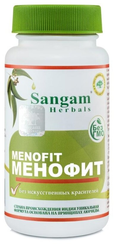 Таблетки Sangam Herbals Менофит, 60 шт.