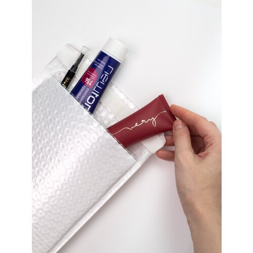 Пакет воздушно пузырчатый 350*480 + 55 мм, 50 штук, ABE/18 / жемчужный