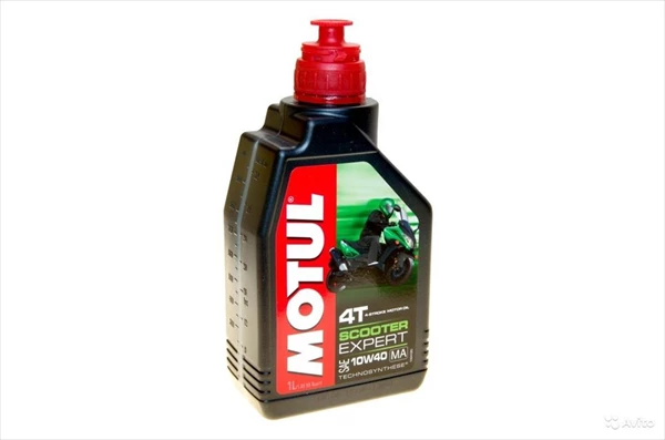 Моторное масло Motul Scooter Expert 4T 10W-40, полусинтетическое, 1 л (101257)