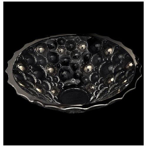 Салатник Lisboa 30см платиновые шары