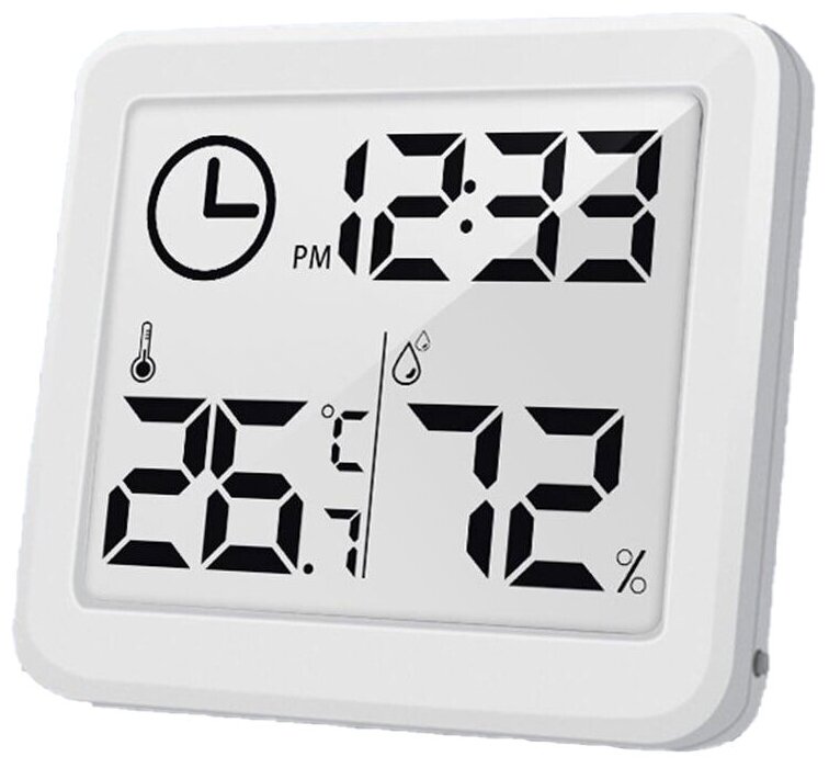 Термометр гигрометр цифровой домашний /метеостанция для измерения температуры и влажности - фотография № 4