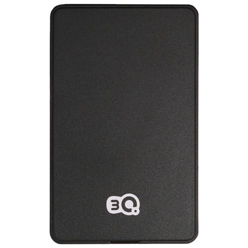500 гб внешний жесткий диск 3Q, черный матовый корпус, USB 3.0 (выносной)