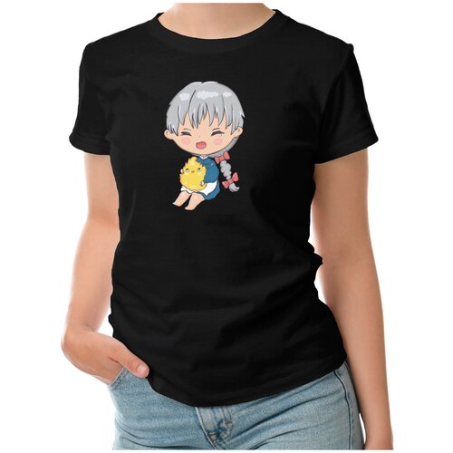 фото Футболка roly, размер s, черный