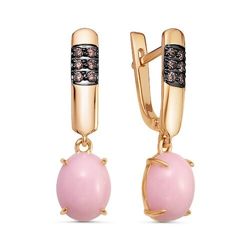 фото Серьги из золота 200-1572_yannt-001 маском