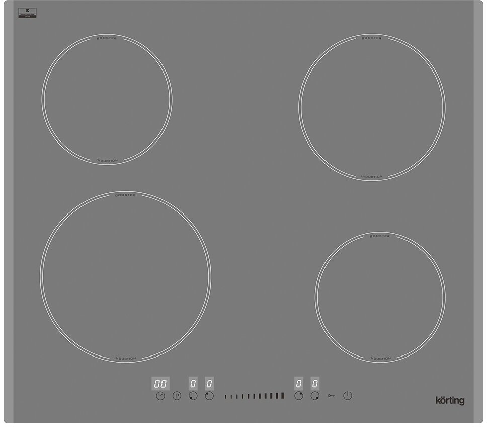 Встраиваемая индукционная варочная панель Korting HI 64560 BGR .