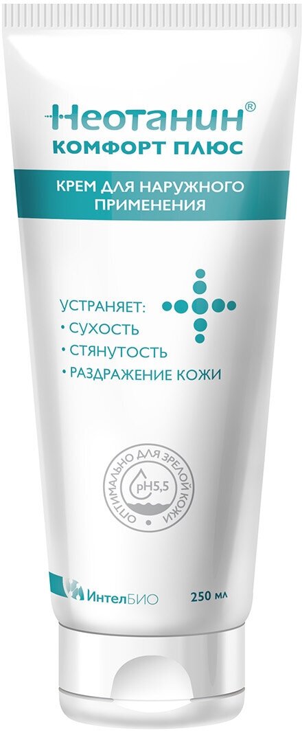 Неотанин комфорт плюс крем 250 мл x1 ИнтелБИО