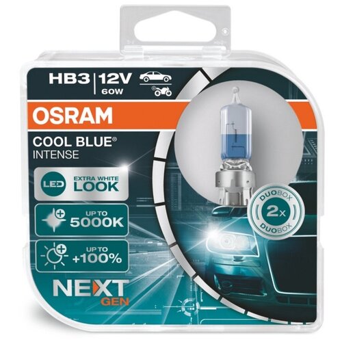 Комплект Ламп Hb3 12v 60w P20d Cool Blue Intense (Next Generation) 5000к Osram арт. 9005CBNHCB