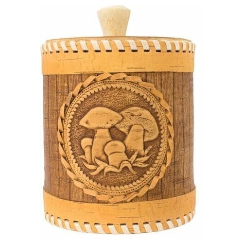 Туес из бересты, шитый 