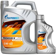 Gazpromneft Масло моторное Premium N 5W-40 синтетическое 4л+1л
