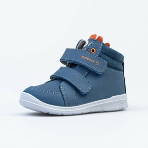 Ботинки КОТОФЕЙ, размер 21, синий, оранжевый