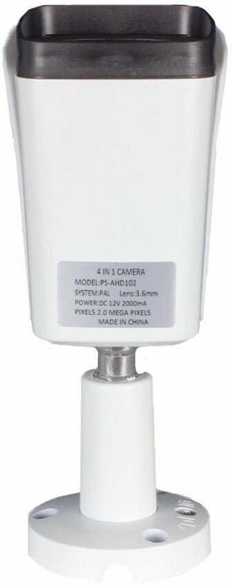 Цилиндрическая камера видеонаблюдения AHD 2MP 1080P PS-link AHD102 - фотография № 3