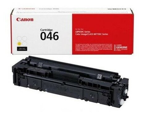 Картридж Canon 046 Yellow для i-Sensys LBP653Cdw/654Cx/MF732Cdw/734Cdw/735Cx (1247C002)