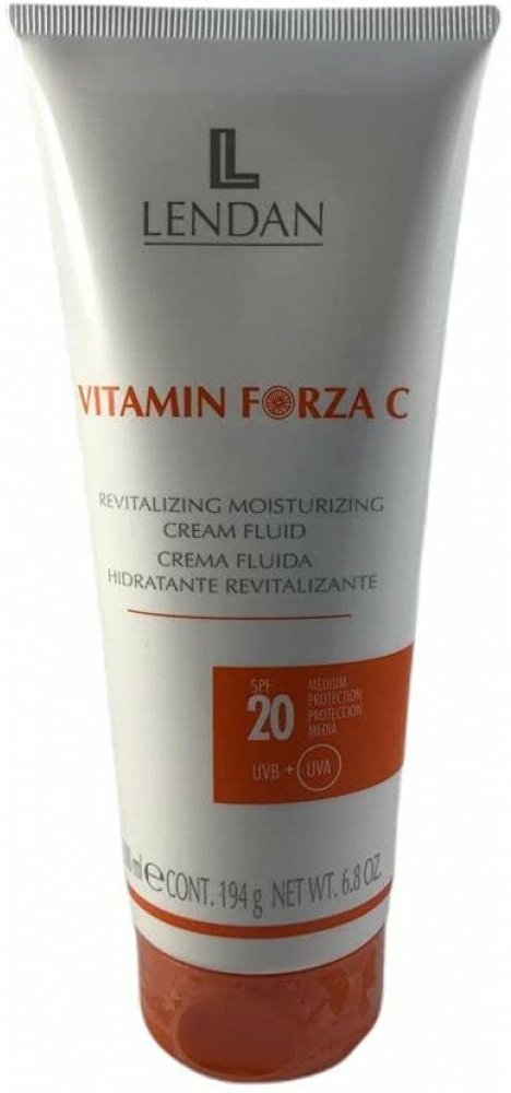 Lendan Регенерирующий увлажняющий крем-флюид SPF20, 200 мл - Cream Fluid Vitamin Forza C