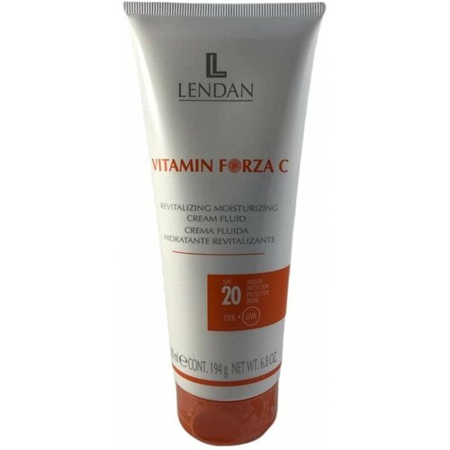 Lendan Регенерирующий увлажняющий крем-флюид SPF20, 200 мл - Cream Fluid Vitamin Forza C