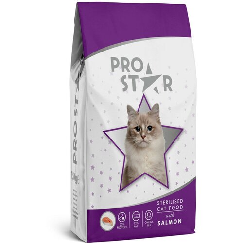 Prostar Adult Cat Salmon сухой корм для взрослых кошек с лососем - 1 кг + 200 г в подарок