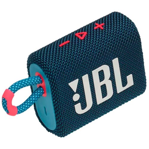 JBL Go3 (синий/розовый)