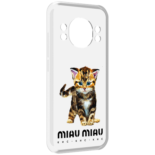 Чехол MyPads Бренд miau miau для Doogee S98 / S98 Pro задняя-панель-накладка-бампер