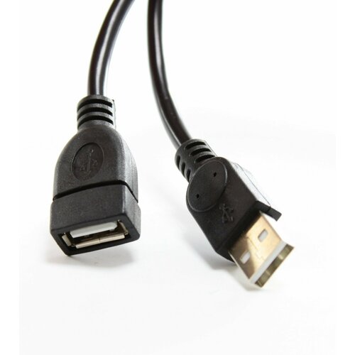 USB удлинитель 5 метров (черный) кабель удлинитель usb2 0 hama h 200621 usb a m прямой usb a f прямой 5м черный [00200621]