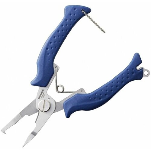 фото Инструмент рыболовный shimano mini ring pliers ct-545p blue