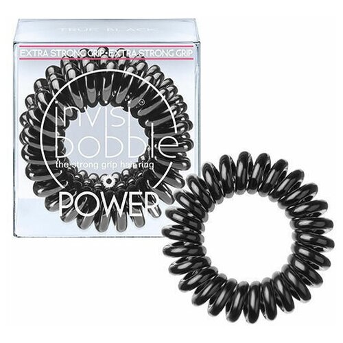 POWER True Black резинка для волос Invisibobble