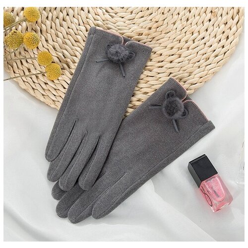 перчатки feelz размер one size серый Перчатки , размер one size, серый