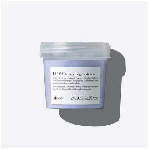 davines love smoothing conditioner 250 ml (кондиционер для разглаживания завитка)