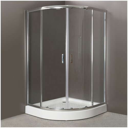 Душевой уголок BelBagno UNO UNO-R-2-95-C-Cr душевой уголок belbagno uno 195 p 1 100 c cr 1000x1000x1950